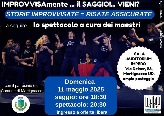 Spettacolo teatrale IMPROVVISAmente... il SAGGIO