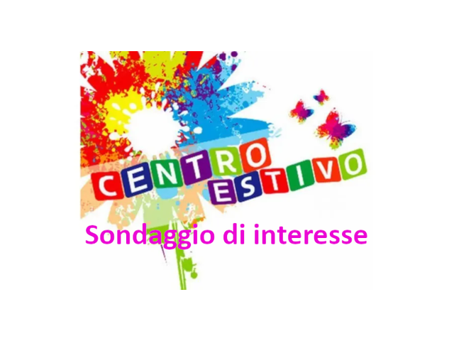 D2025 - Sondaggio di interesse per i centri estivi