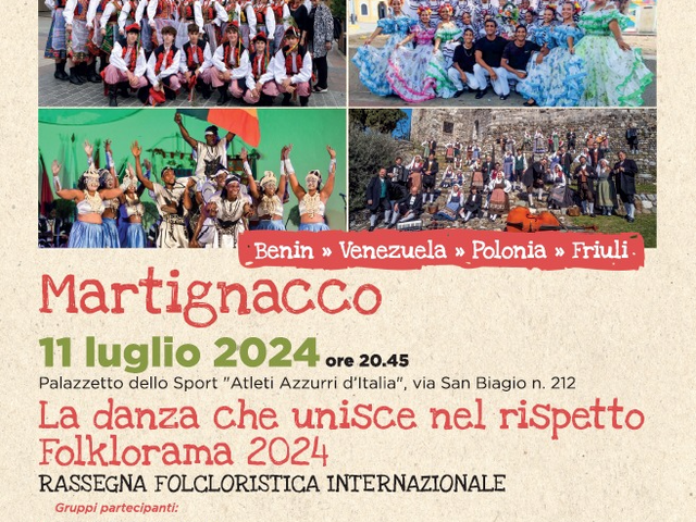 FOLKLORAMA 2024 - La danza che unisce nel rispetto